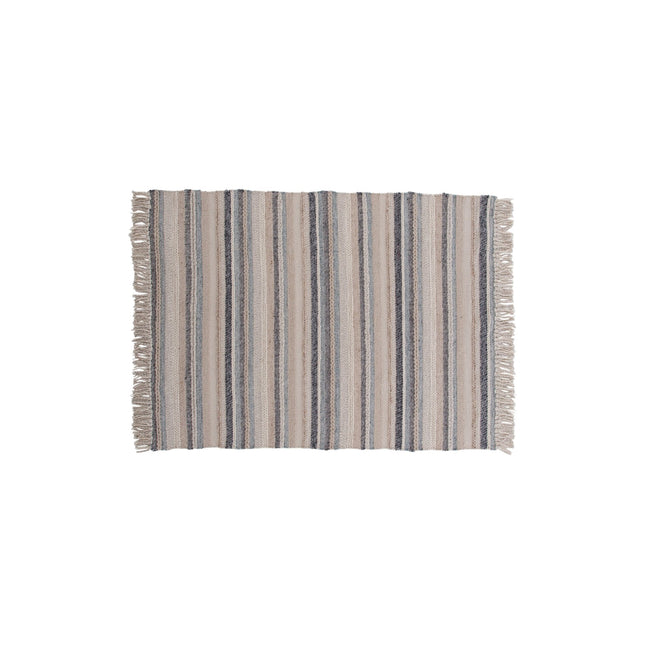 Gudha villamatto - 200*300 - beige / sininen - KalusteDuo_Huonekaluliike_Matto