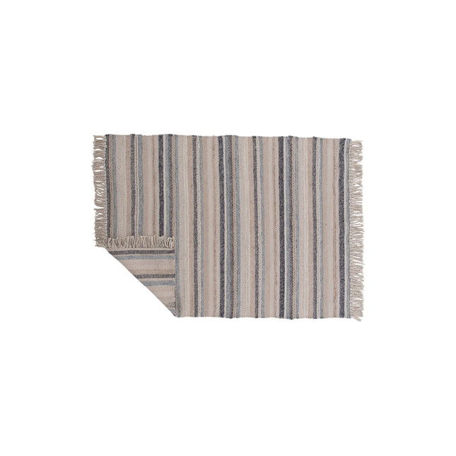 Gudha villamatto - 200*300 - beige / sininen - KalusteDuo_Huonekaluliike_Matto