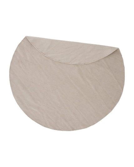 Jaipur villamatto - ø200- beige - KalusteDuo_Huonekaluliike_Matto