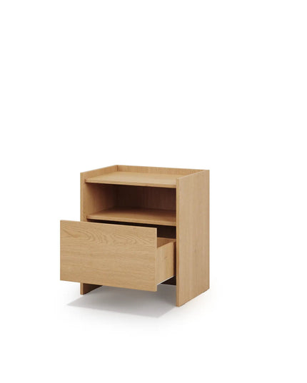 Japandi Yöpöytä - Tammi - KalusteDuo_Huonekaluliike_yöpöytä