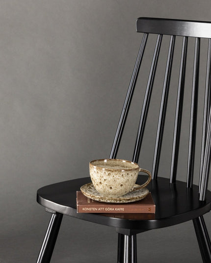 Lönneberga ruokatuoli 2 kpl - Musta / Musta MASSIIVIKUMIPUU - KalusteDuo_Huonekaluliike_Tuoli