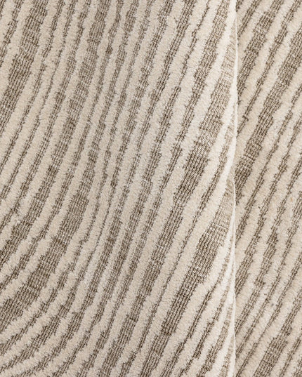 Melle mikropolyesteri - 200*200 - Pyöreä-Norsunluu beige - KalusteDuo_Huonekaluliike_Matto