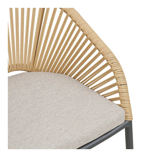 Novella terassituoli beige/hiekka - House Nordic - KalusteDuo_Huonekaluliike_nojatuoli ulkokäyttöön