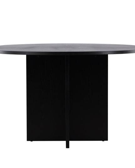 Strada ruokapöytä 120/170 x120x74 cm - musta / tammiviilu - KalusteDuo_Huonekaluliike_Ruokapöytä
