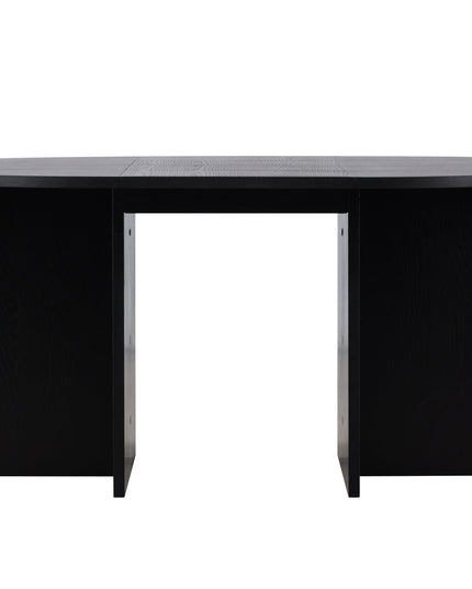 Strada ruokapöytä 120/170 x120x74 cm - musta / tammiviilu - KalusteDuo_Huonekaluliike_Ruokapöytä