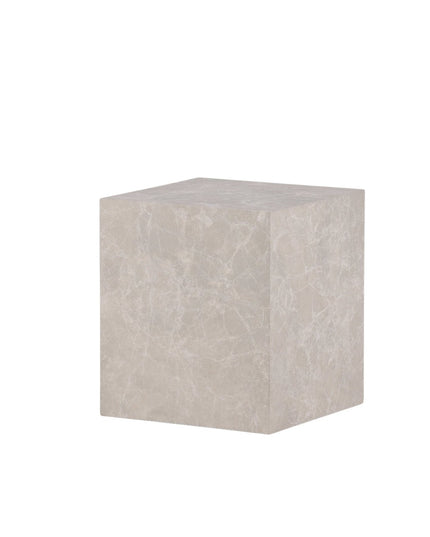 York korkea sohvapöytä - beige / marmorinvärinen MDF - KalusteDuo_Huonekaluliike_Pöytä